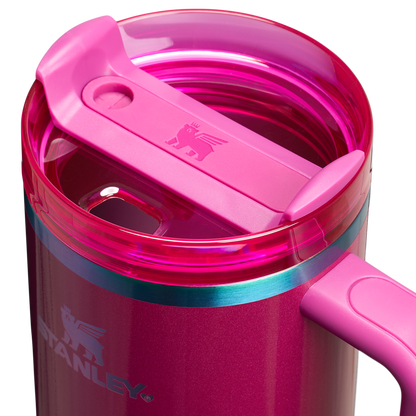Car-Cup Friendly The Quencher H2.0 Flowstate Tumbler D050X - Premium Stainless Steel Straw Cup for All-Day Hydration Detail