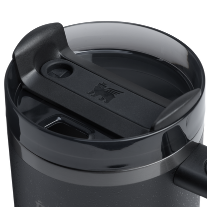 Car-Cup Friendly The Quencher H2.0 Flowstate Tumbler D050X - Premium Stainless Steel Straw Cup for All-Day Hydration Detail