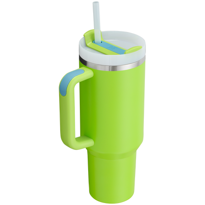 Car-Cup Friendly The Quencher H2.0 Flowstate Tumbler D050X - Premium Stainless Steel Straw Cup for All-Day Hydration Detail