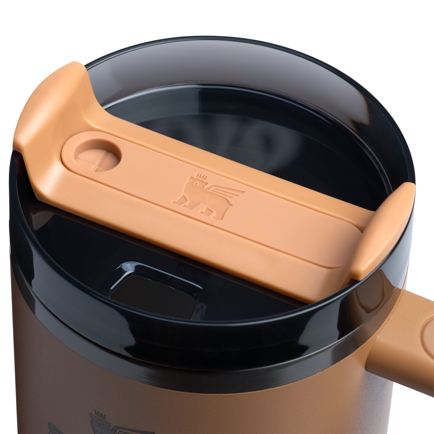 Splash-Resistant FlowState The Quencher H2.0 Flowstate Tumbler  | Stanley Create D332L - 40oz Large Capacity Car-Cup Friendly Quencher Detail