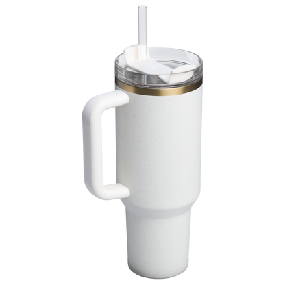 Car-Cup Friendly The Quencher H2.0 Flowstate Tumbler D050X - Premium Stainless Steel Straw Cup for All-Day Hydration Detail