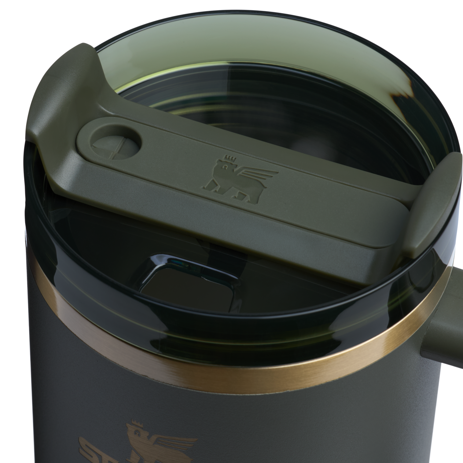 Car-Cup Friendly The Quencher H2.0 Flowstate Tumbler D050X - Premium Stainless Steel Straw Cup for All-Day Hydration Detail