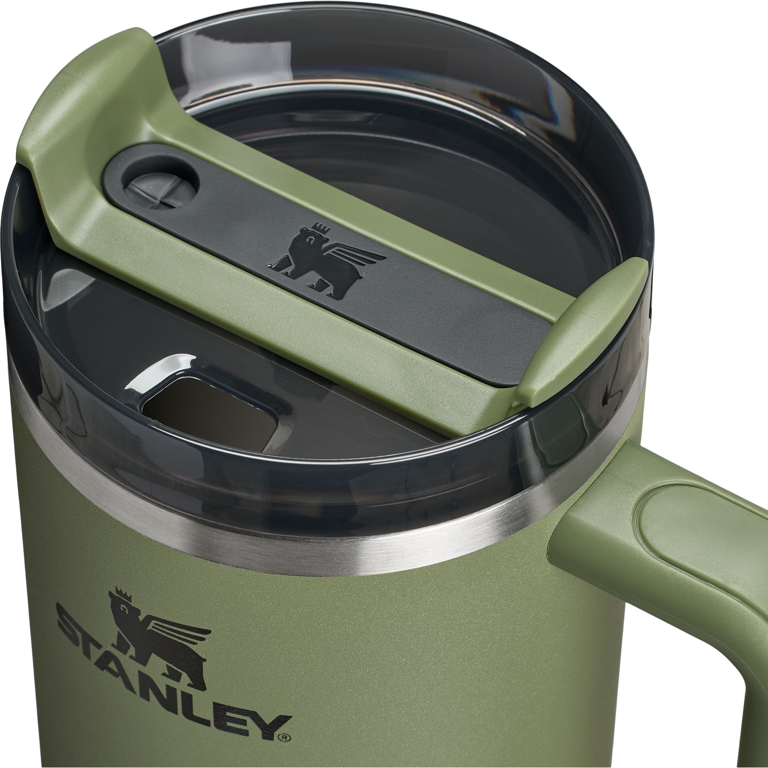 Car-Cup Friendly The Quencher H2.0 Flowstate Tumbler D050X - Premium Stainless Steel Straw Cup for All-Day Hydration Detail