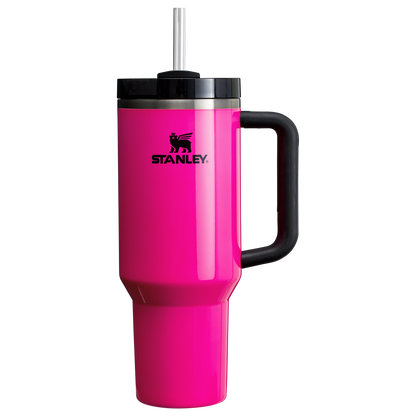 Car-Cup Friendly The Quencher H2.0 Flowstate Tumbler D050X - Premium Stainless Steel Straw Cup for All-Day Hydration Detail