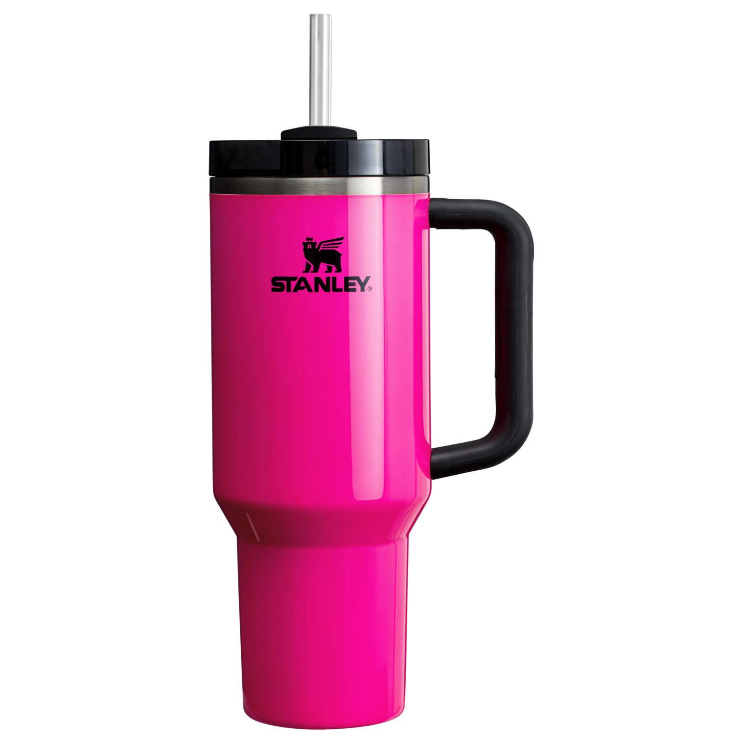 Splash-Resistant FlowState The Quencher H2.0 Flowstate Tumbler  | Stanley Create D332L - 40oz Large Capacity Car-Cup Friendly Quencher Detail