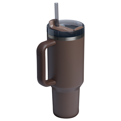 Car-Cup Friendly The Quencher H2.0 Flowstate Tumbler D050X - Premium Stainless Steel Straw Cup for All-Day Hydration Detail