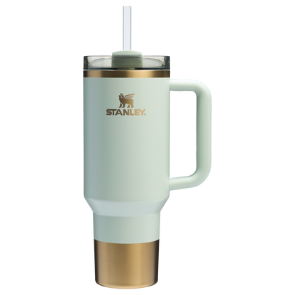 Splash-Resistant FlowState The Quencher H2.0 Flowstate Tumbler  | Stanley Create D332L - 40oz Large Capacity Car-Cup Friendly Quencher Detail