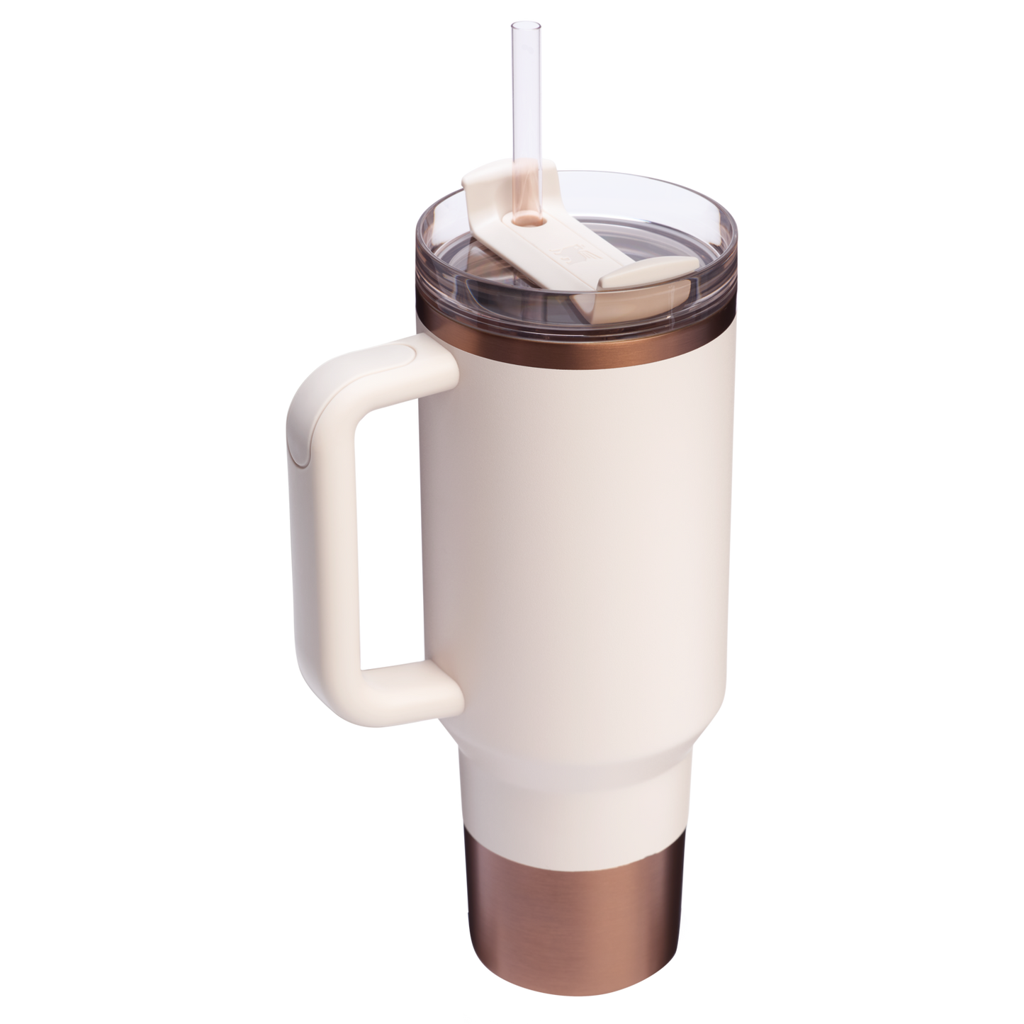 Splash-Resistant FlowState The Quencher H2.0 Flowstate Tumbler  | Stanley Create D332L - 40oz Large Capacity Car-Cup Friendly Quencher Detail