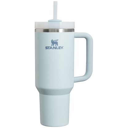 Splash-Resistant FlowState The Quencher H2.0 Flowstate Tumbler  | Stanley Create D332L - 40oz Large Capacity Car-Cup Friendly Quencher Detail