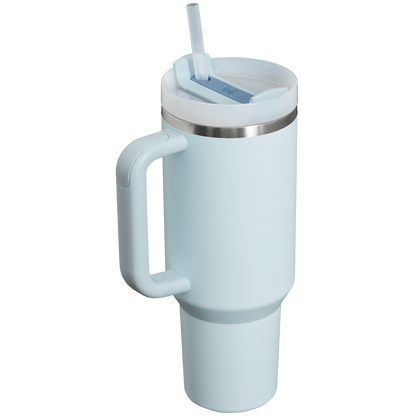 Splash-Resistant FlowState The Quencher H2.0 Flowstate Tumbler  | Stanley Create D332L - 40oz Large Capacity Car-Cup Friendly Quencher Detail