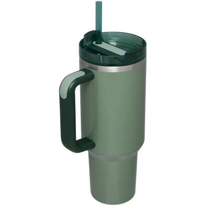 Car-Cup Friendly The Quencher H2.0 Flowstate Tumbler D050X - Premium Stainless Steel Straw Cup for All-Day Hydration Detail