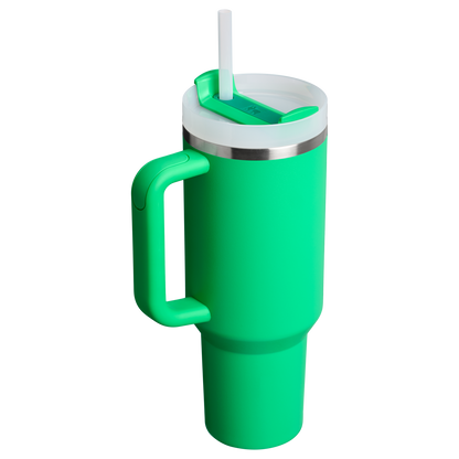 Car-Cup Friendly The Quencher H2.0 Flowstate Tumbler D050X - Premium Stainless Steel Straw Cup for All-Day Hydration Detail