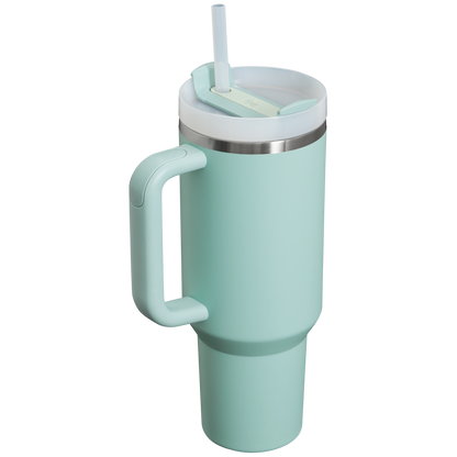 Car-Cup Friendly The Quencher H2.0 Flowstate Tumbler D050X - Premium Stainless Steel Straw Cup for All-Day Hydration Detail