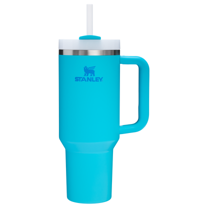 Splash-Resistant FlowState The Quencher H2.0 Flowstate Tumbler  | Stanley Create D332L - 40oz Large Capacity Car-Cup Friendly Quencher Detail