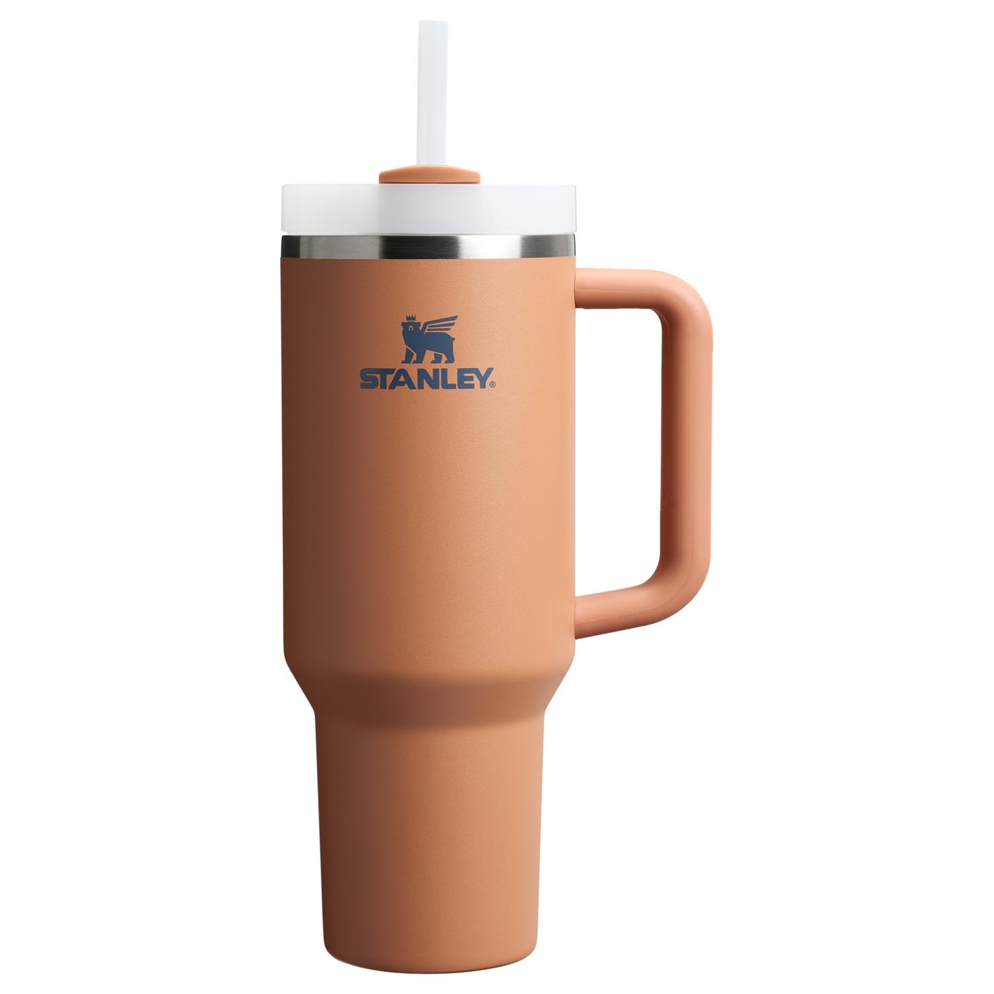 Car-Cup Friendly The Quencher H2.0 Flowstate Tumbler D050X - Premium Stainless Steel Straw Cup for All-Day Hydration - Toast