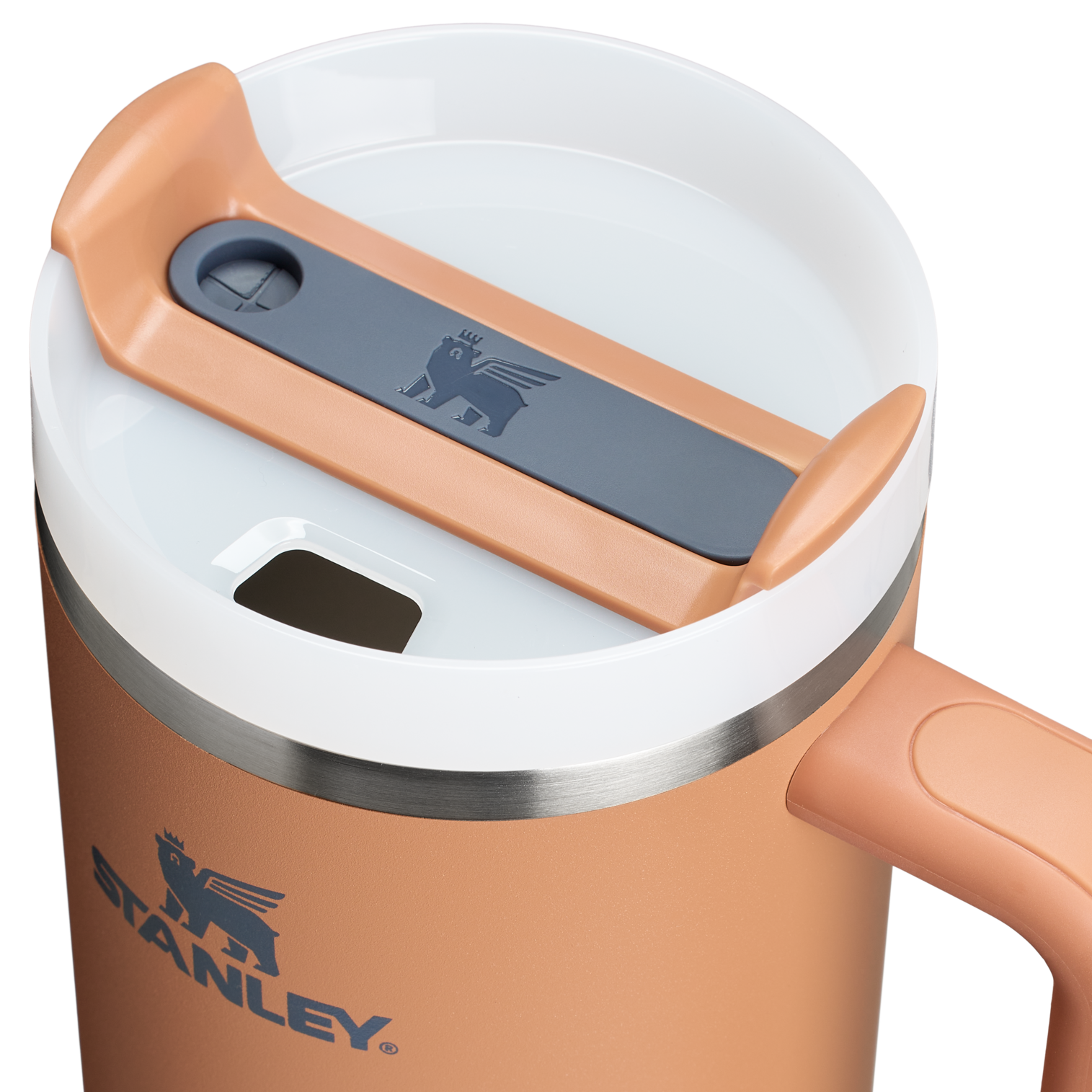 Car-Cup Friendly The Quencher H2.0 Flowstate Tumbler D050X - Premium Stainless Steel Straw Cup for All-Day Hydration Detail