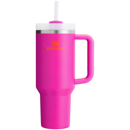 Car-Cup Friendly The Quencher H2.0 Flowstate Tumbler D050X - Premium Stainless Steel Straw Cup for All-Day Hydration Detail