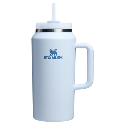Splash-Resistant FlowState The Quencher H2.0 Flowstate Tumbler D033Q - Double-Wall Vacuum Insulated Travel Tumbler with Straw Detail