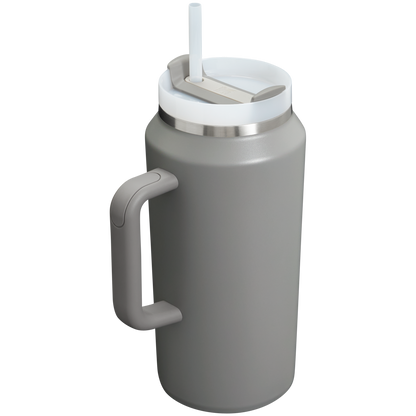 Splash-Resistant FlowState The Quencher H2.0 Flowstate Tumbler D033Q - Double-Wall Vacuum Insulated Travel Tumbler with Straw Detail
