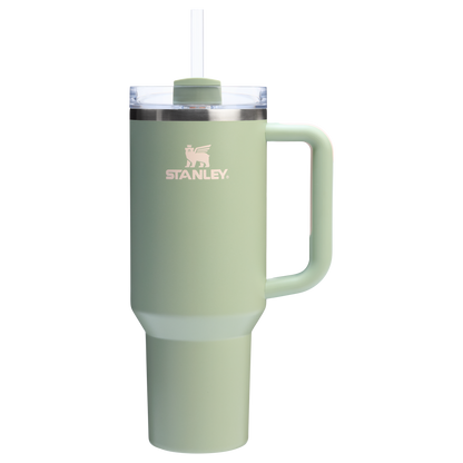 Splash-Resistant FlowState The Quencher H2.0 Flowstate Tumbler  | Stanley Create D332L - 40oz Large Capacity Car-Cup Friendly Quencher Detail