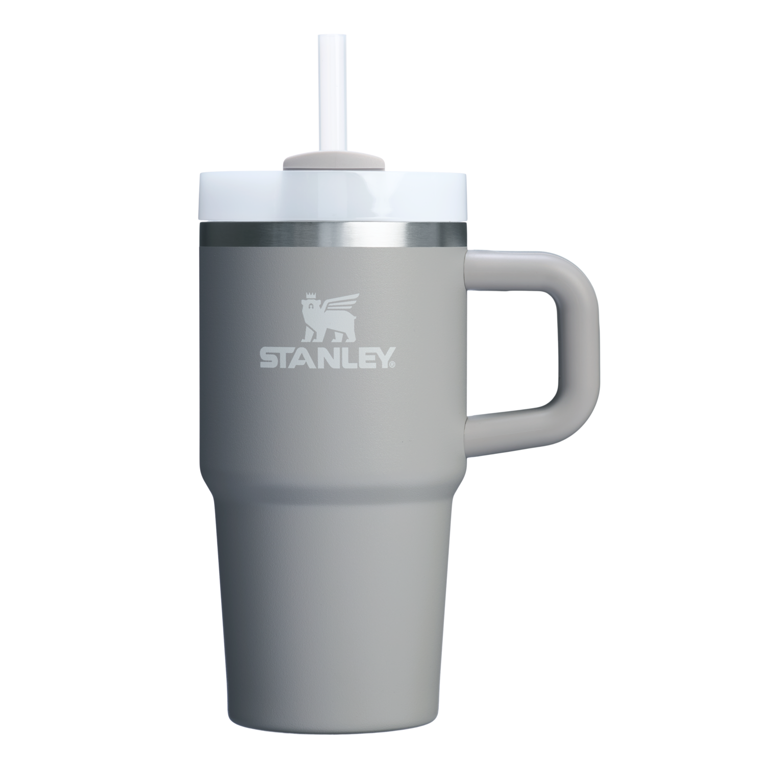 Car-Cup Friendly The Quencher H2.O Flowstate Tumbler D069R - 40oz Large Capacity Car-Cup Friendly Quencher - Ash