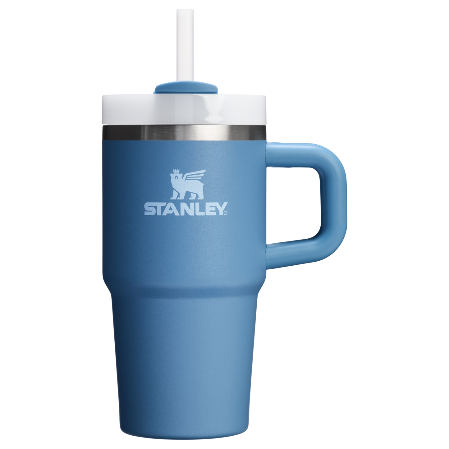 Double-Wall Vacuum The Quencher H2.O Flowstate Tumbler with Handle | Stanley Create D309N - 40oz Large Capacity Car-Cup Friendly Quencher Detail