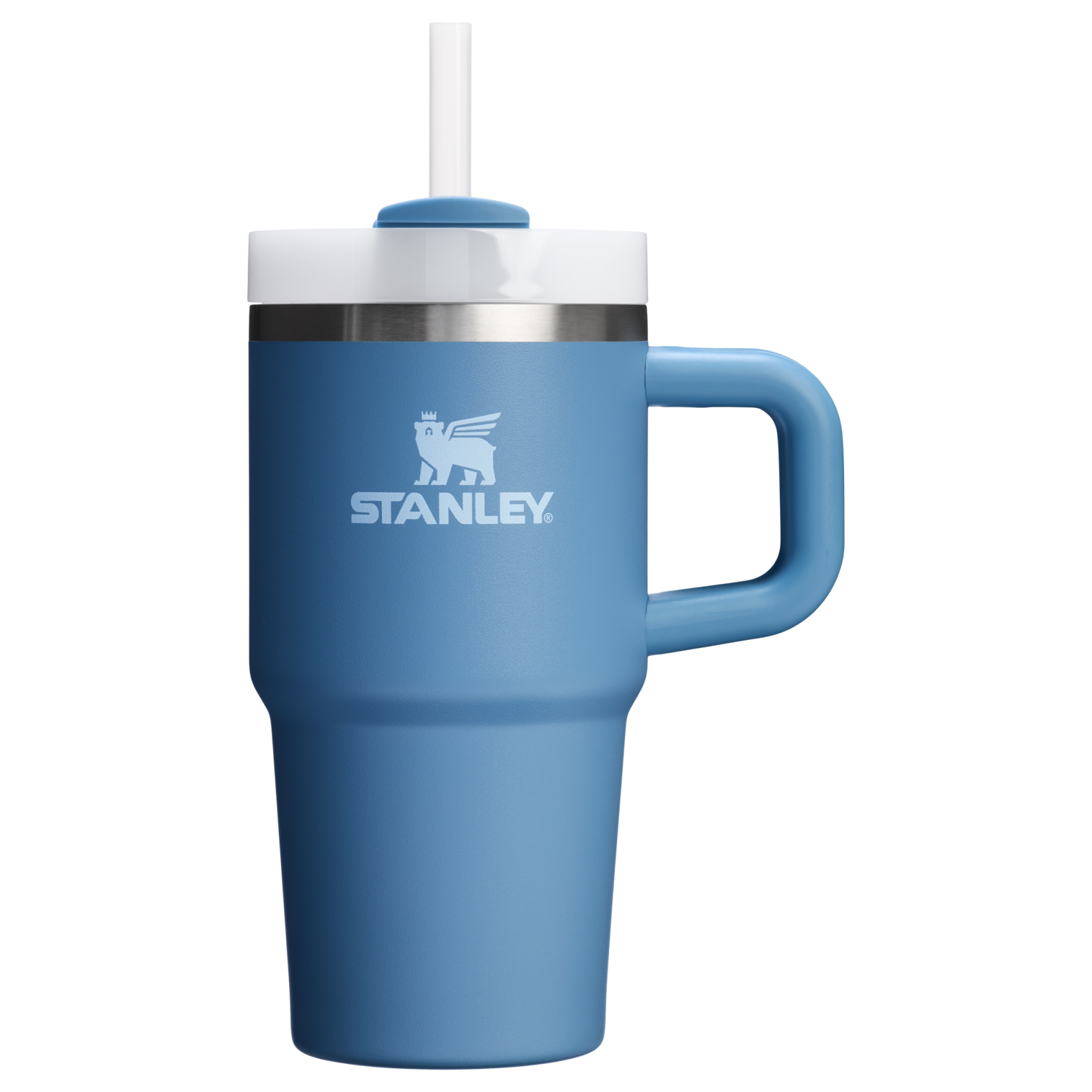 Double-Wall Vacuum The Quencher H2.O Flowstate Tumbler with Handle | Stanley Create D309N - 40oz Large Capacity Car-Cup Friendly Quencher Detail