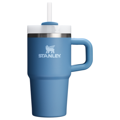 Double-Wall Vacuum The Quencher H2.O Flowstate Tumbler with Handle | Stanley Create D309N - 40oz Large Capacity Car-Cup Friendly Quencher Detail