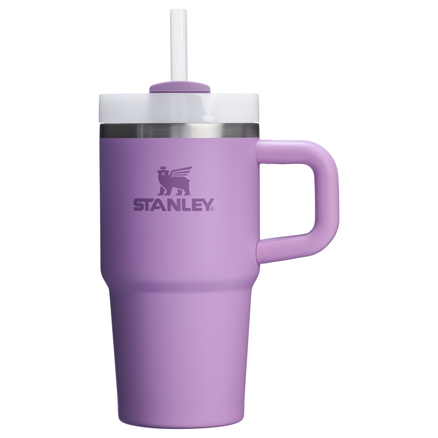 Insulated Travel The Quencher H2.O Flowstate Tumbler | Stanley Create D274S - Double-Wall Vacuum Insulated Travel Tumbler with Straw Detail