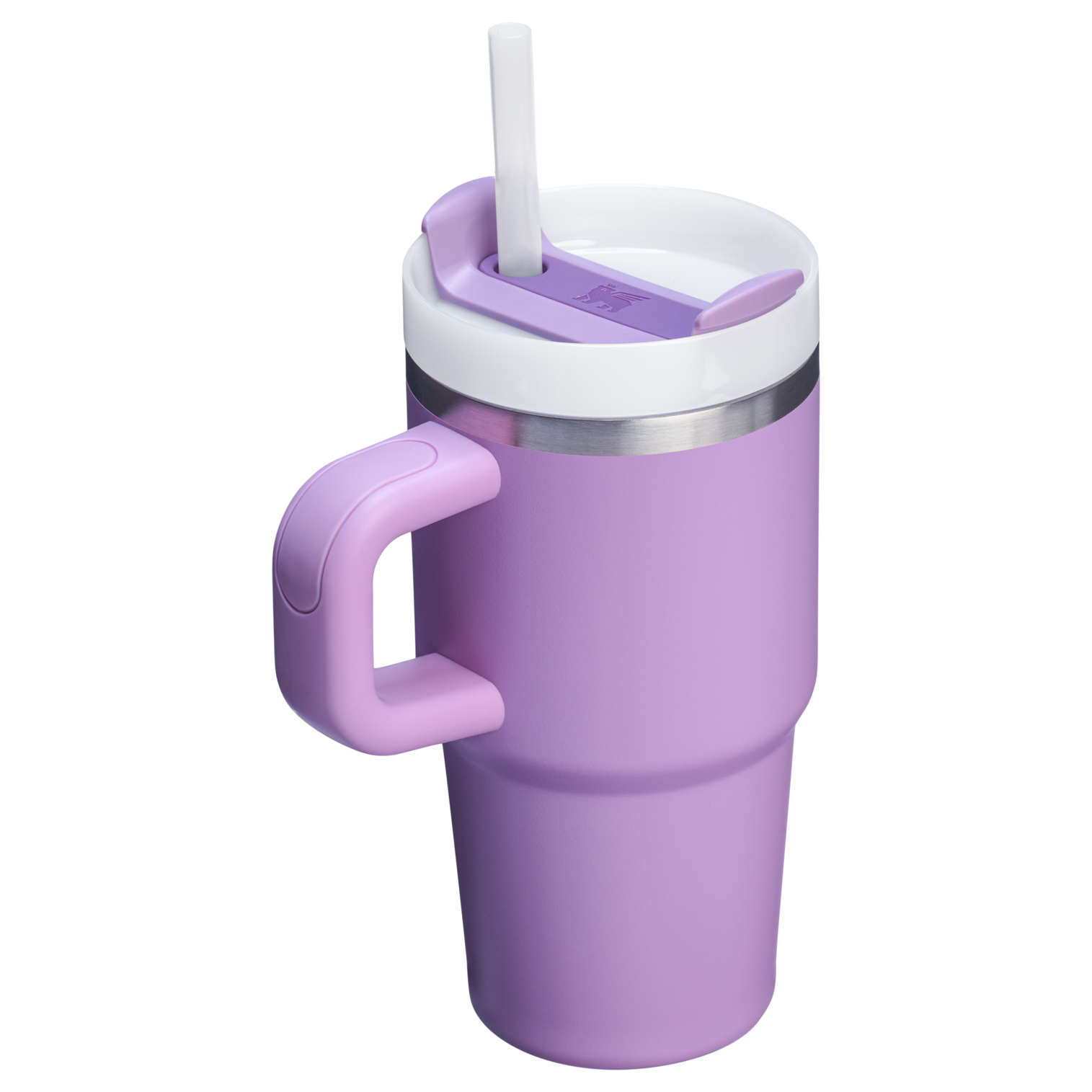 Double-Wall Vacuum The Quencher H2.O Flowstate Tumbler with Handle | Stanley Create D309N - 40oz Large Capacity Car-Cup Friendly Quencher Detail