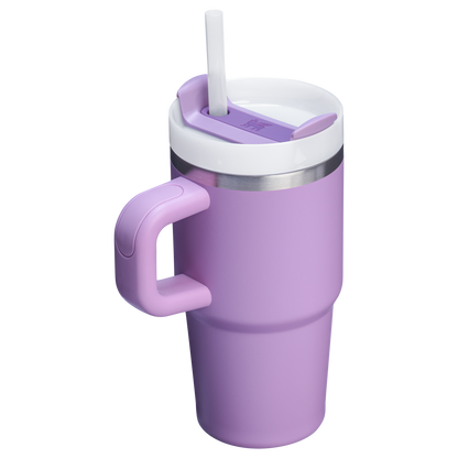 Double-Wall Vacuum The Quencher H2.O Flowstate Tumbler with Handle | Stanley Create D309N - 40oz Large Capacity Car-Cup Friendly Quencher Detail