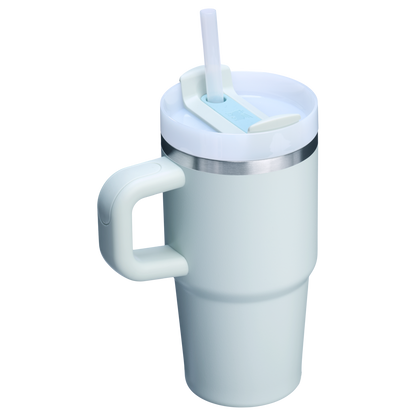 Insulated Travel The Quencher H2.O Flowstate Tumbler | Stanley Create D274S - Double-Wall Vacuum Insulated Travel Tumbler with Straw Detail