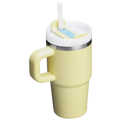 Insulated Travel The Quencher H2.O Flowstate Tumbler D251V - Premium Stainless Steel Straw Cup for All-Day Hydration Detail
