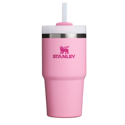 Insulated Travel The Quencher H2.0 Flowstate Tumbler | Stanley Create D330L - 40oz Large Capacity Car-Cup Friendly Quencher - Rose Quartz 2.0