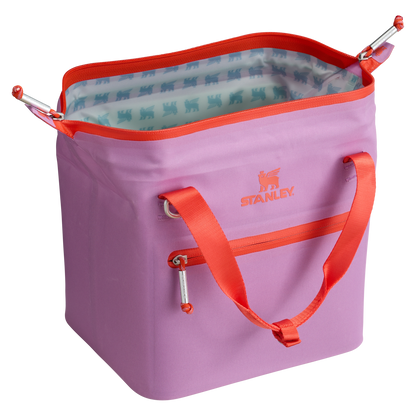 Ice-Retention The All Day Julienne Mini Cooler D052R - Compact All-Weather Soft-Sided Cooler Backpack Detail