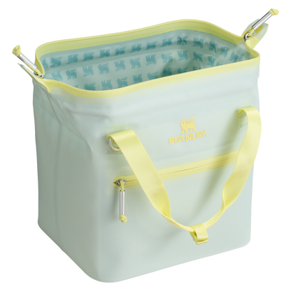 Ice-Retention The All Day Julienne Mini Cooler D052R - Compact All-Weather Soft-Sided Cooler Backpack Detail