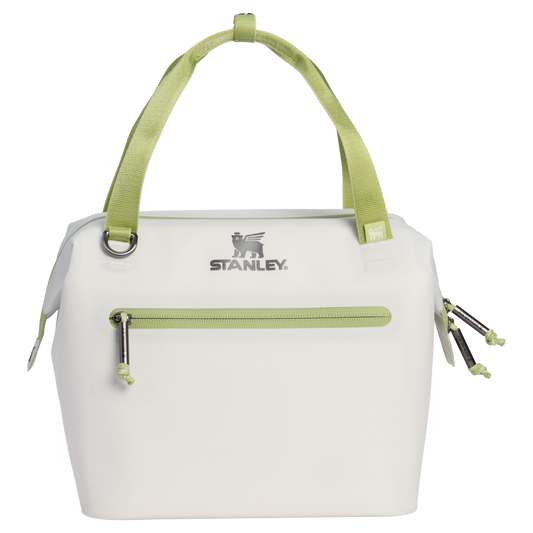 Heavy-Duty Tote The Stanley 1913 x Nelly Korda All Day Julienne Mini Cooler D357J - Compact All-Weather Soft-Sided Cooler Backpack - Nelly Korda Pinstripe