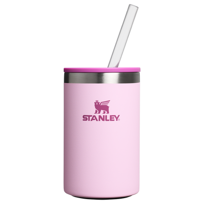 Ice-Retention The Everyday Can Cooler Cup D064R - Leak-Proof Insulated Mini Cooler Bag for Lunch - Cherry Blossom