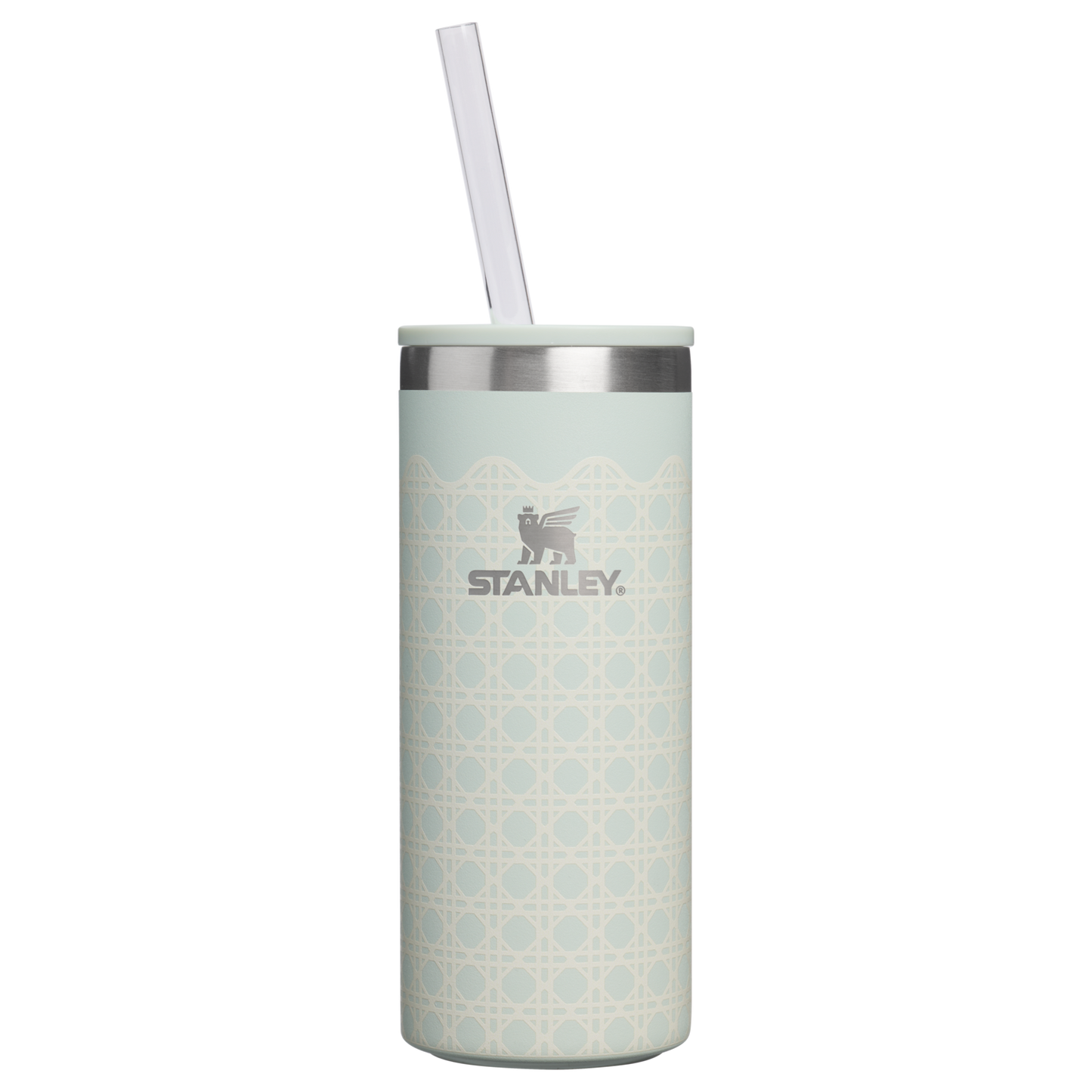 Ice-Retention The Everyday Slim Can Cooler Cup D350R - Leak-Proof Insulated Mini Cooler Bag for Lunch - Mist Rattan