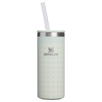 Ice-Retention The Everyday Slim Can Cooler Cup D350R - Leak-Proof Insulated Mini Cooler Bag for Lunch - Mist Rattan