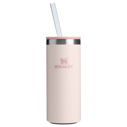 Leak-Proof Insulated The Everyday Slim Can Cooler Cup | Stanley Create D300G - Julienne Series Portable Picnic Chiller Tote - Rose Quartz