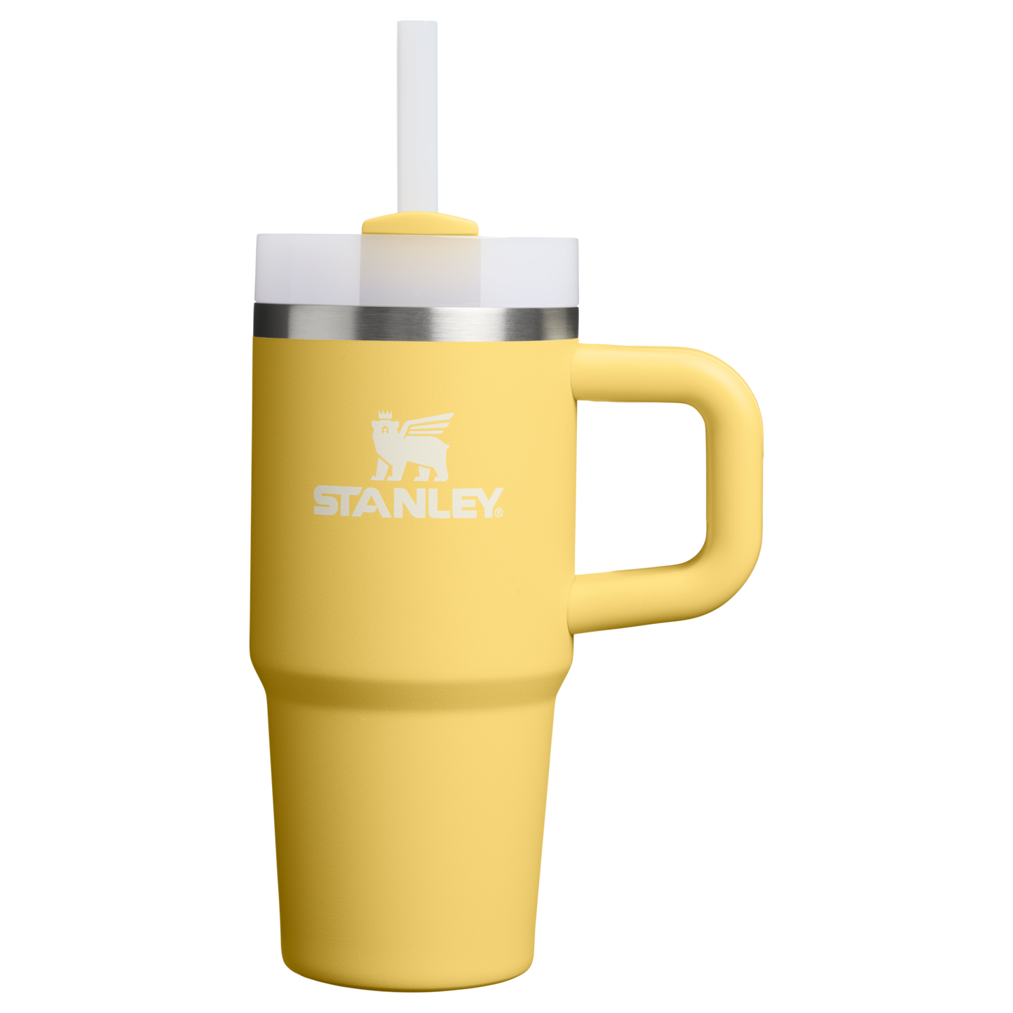 Car-Cup Friendly The Quencher H2.O Flowstate Tumbler | Stanley Create D291F - 40oz Large Capacity Car-Cup Friendly Quencher - Daffodil