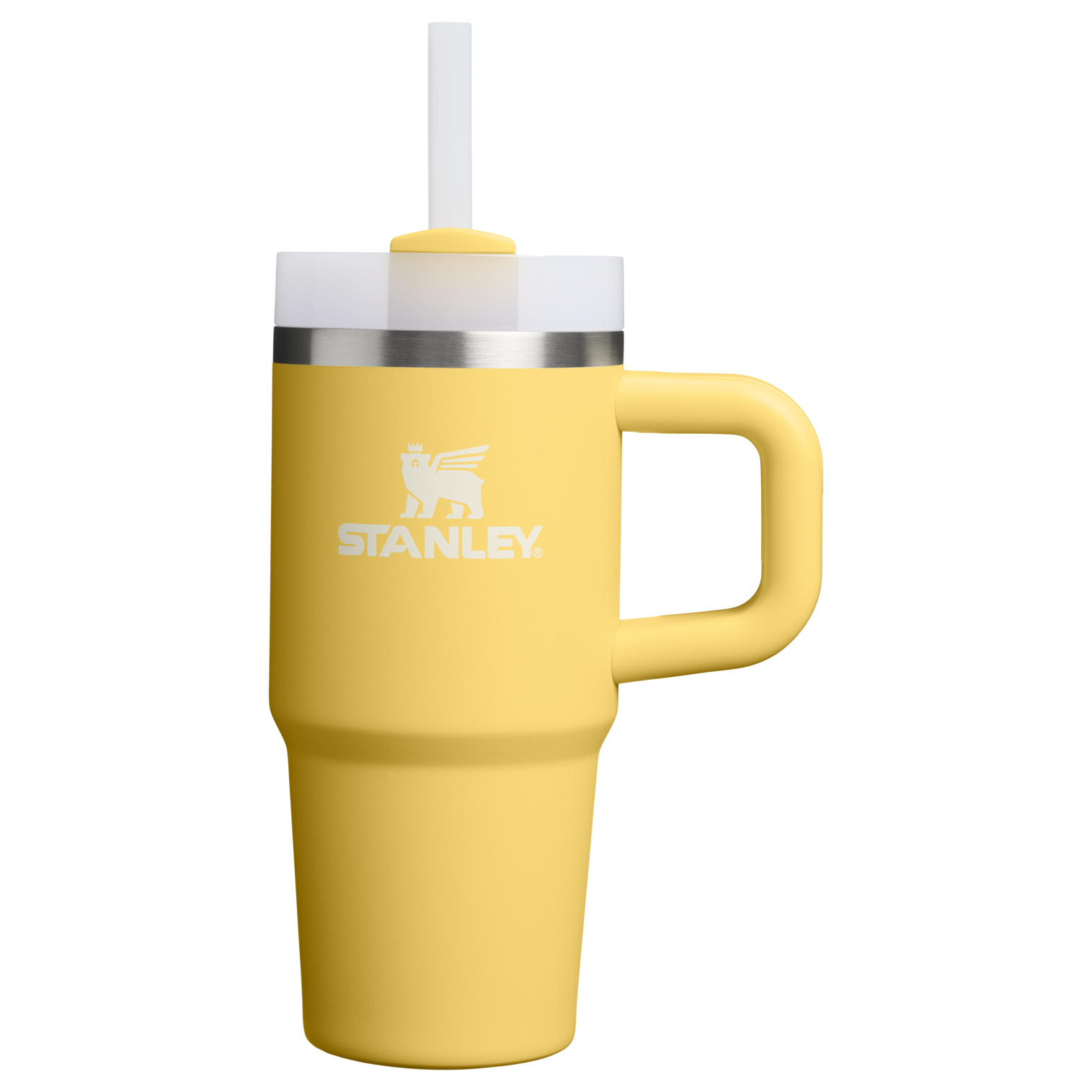 Car-Cup Friendly The Quencher H2.O Flowstate Tumbler | Stanley Create D291F - 40oz Large Capacity Car-Cup Friendly Quencher - Daffodil