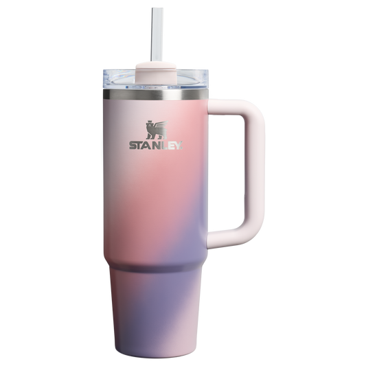 Large Capacity The Quencher H2.0 Flowstate Tumbler D051L - Premium Stainless Steel Straw Cup for All-Day Hydration - Dawn Spiral