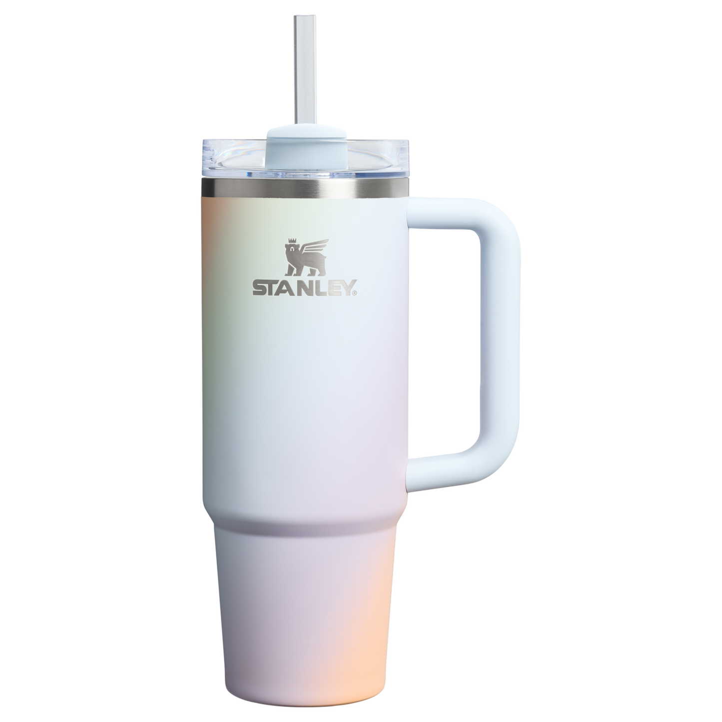 Large Capacity The Quencher H2.0 Flowstate Tumbler D051L - Premium Stainless Steel Straw Cup for All-Day Hydration - Sunrise Spiral
