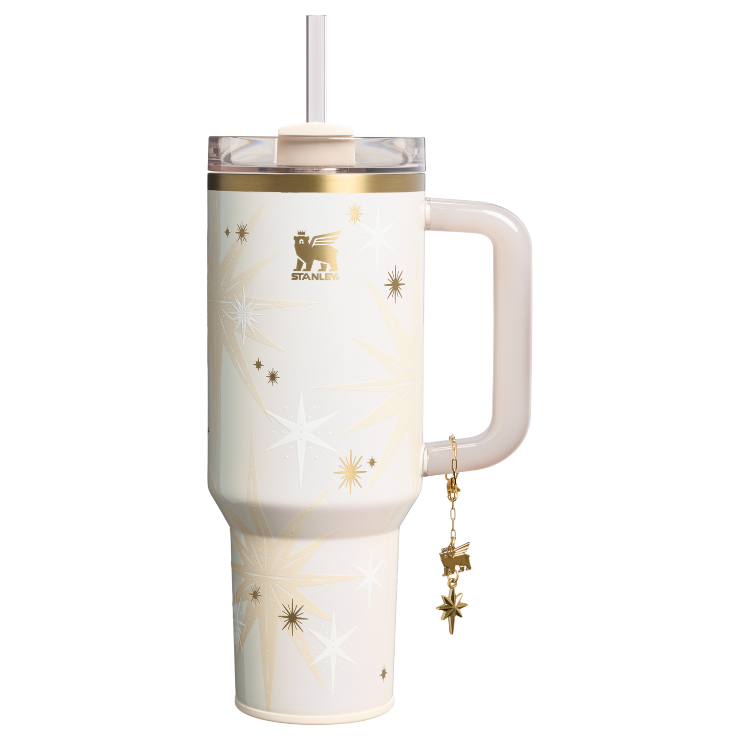 Large Capacity The Quencher Luxe H2.0 Flowstate Tumbler D368A - Premium Stainless Steel Straw Cup for All-Day Hydration - Starlight Shimmer
