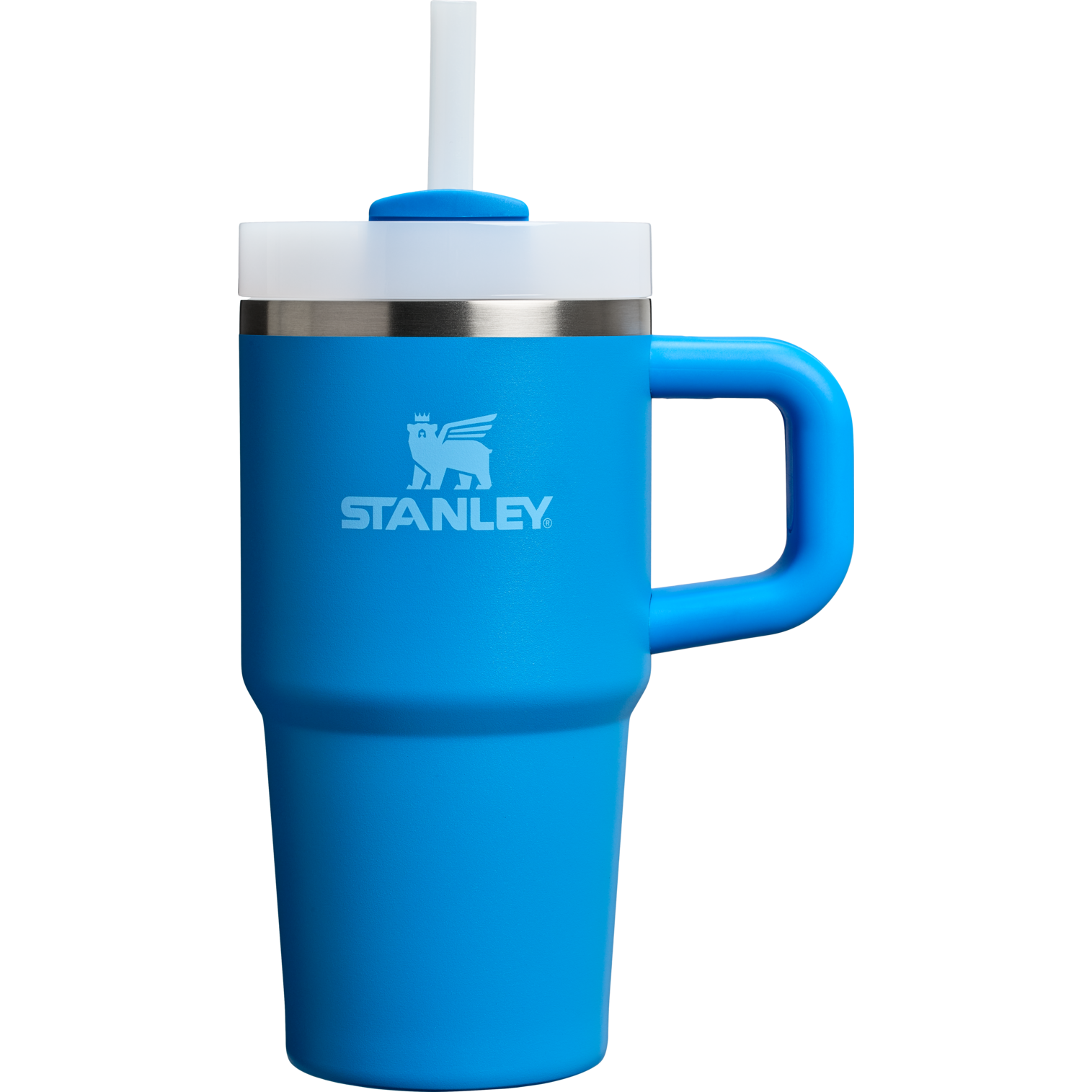 Insulated Travel The Quencher H2.O Flowstate Tumbler | Stanley Create D274S - Double-Wall Vacuum Insulated Travel Tumbler with Straw Detail
