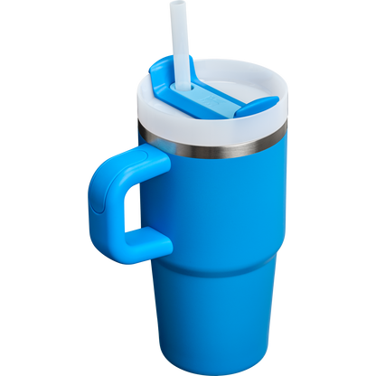 Double-Wall Vacuum The Quencher H2.O Flowstate Tumbler with Handle | Stanley Create D309N - 40oz Large Capacity Car-Cup Friendly Quencher Detail