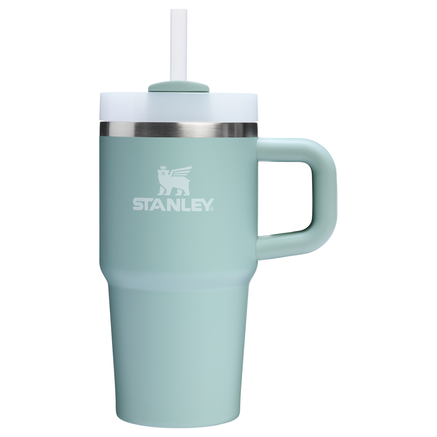 Insulated Travel The Quencher H2.O Flowstate Tumbler | Stanley Create D274S - Double-Wall Vacuum Insulated Travel Tumbler with Straw Detail