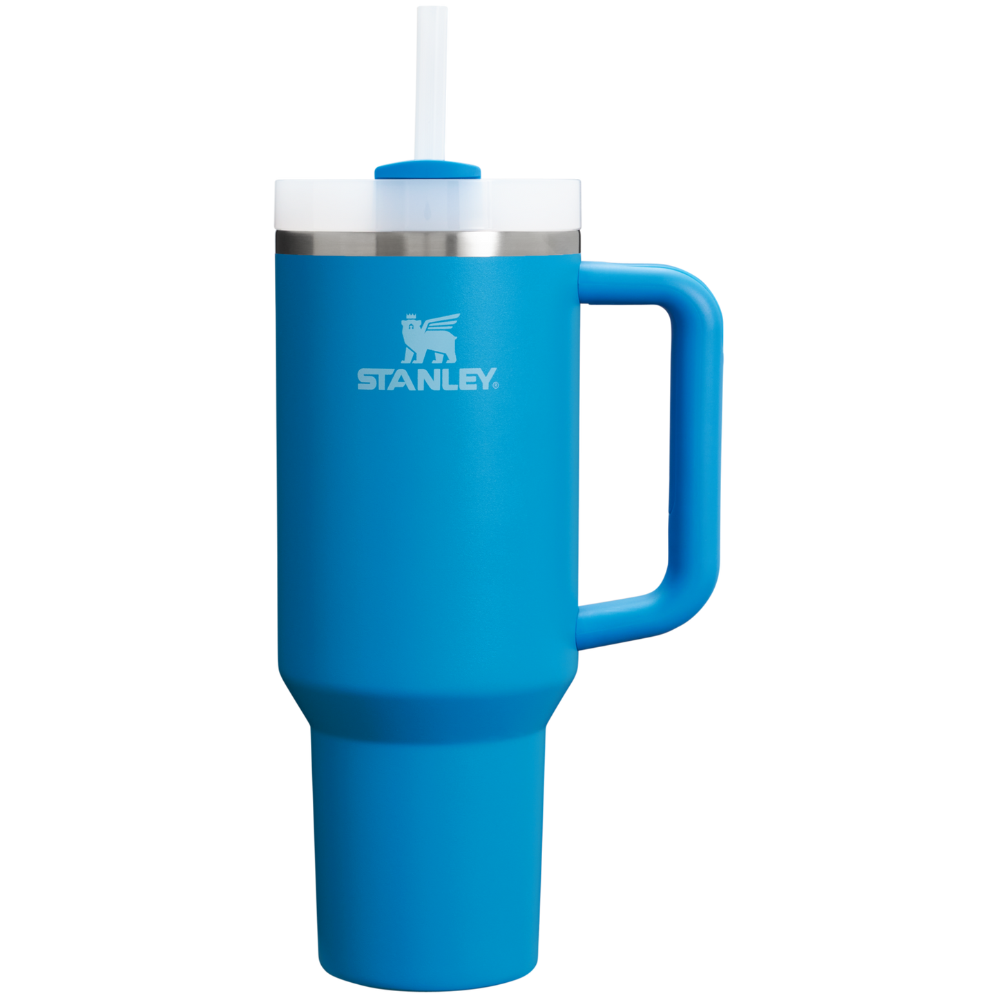Car-Cup Friendly The Quencher H2.0 Flowstate Tumbler D050X - Premium Stainless Steel Straw Cup for All-Day Hydration - Azure